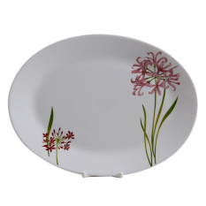 Đĩa oval thủy tinh ngọc la opala diva 30125pp 32cm