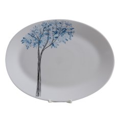 Đĩa oval thủy tinh ngọc la opala diva 30125td 32cm