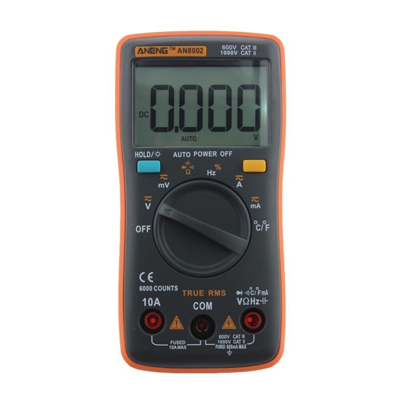Bảng giá Mua Digital Multimeter 6000 Counts Backlight AC/DC Ammeter Voltmeter
Ohm Meter - intl