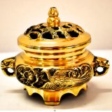 Đỉnh trầm - Lư xông trầm hương - Đồ thờ phụng cao cấp bằng đồng thau Việt Nam