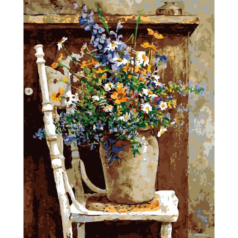 Mua DIY Paint By Number Kit Acrylic Oil Painting On Canvas Potted Plants Home Decor