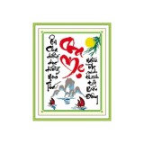 Tranh thêu chữ thập cha mẹ dlh-222480-ngọc thịnh
