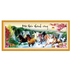Tranh thêu chữ thập mã đáo thành công dlh-222848-ngọc thịnh