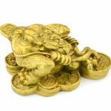 Đôi cóc ngậm tiền ( Thiềm thừ) bằng đồng.