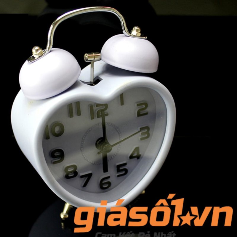 Nơi bán Đồng hồ báo thức để bàn 2867 (Trắng)