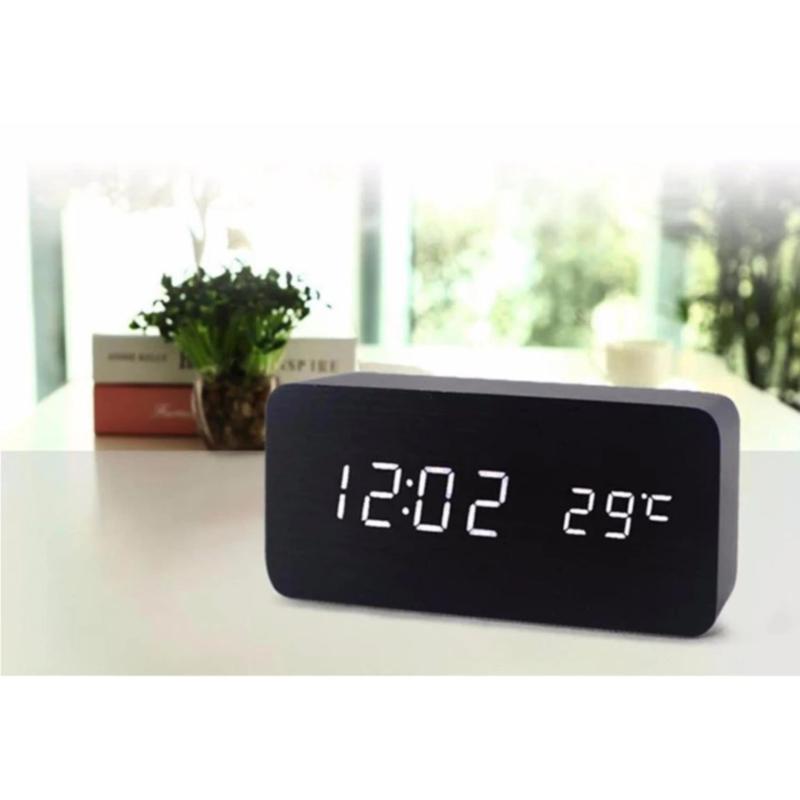 Nơi bán Đồng hồ báo thức để bàn chữ nhật - House Mart