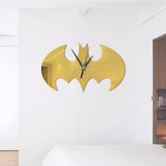 Đồng hồ dán tường DIY Người Dơi cho phòng bé