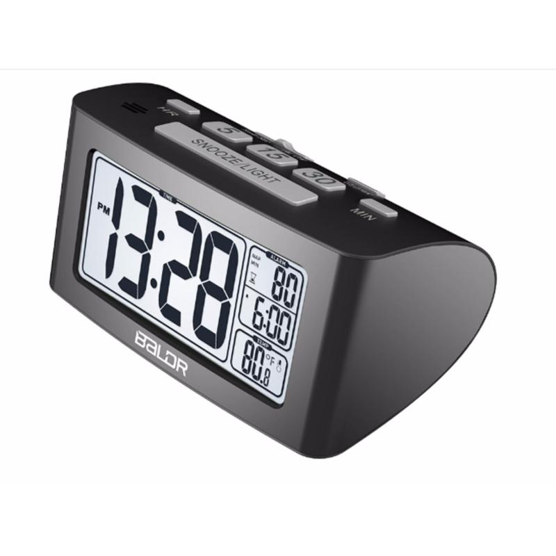 Nơi bán Đồng hồ để bàn báo thức điện tử kiêm nhiệt kế B0117ST