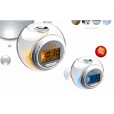 Đồng hồ để bàn báo thức lcd 7 màu led