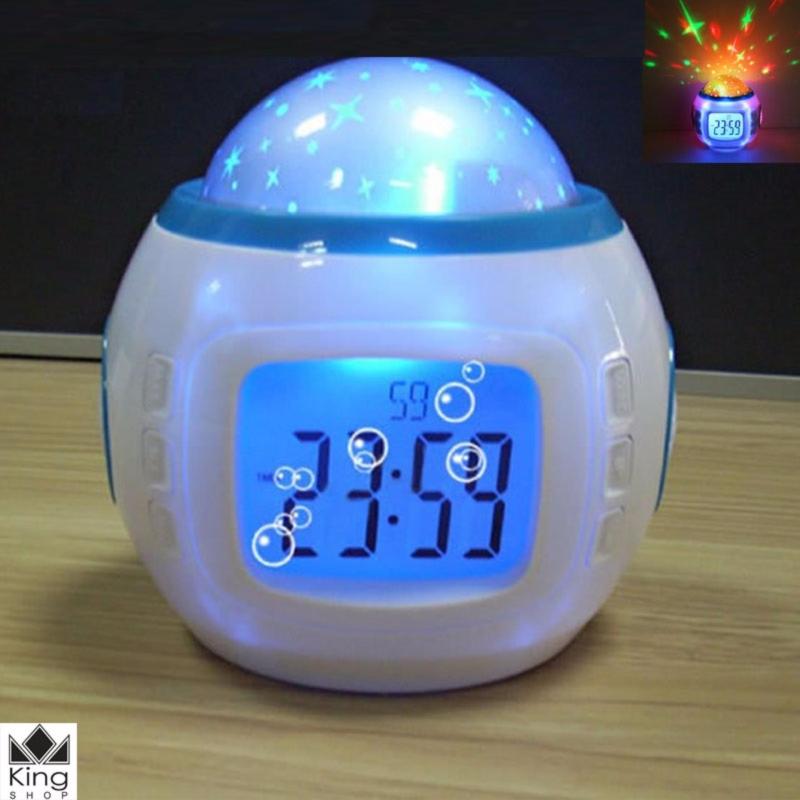 Nơi bán Đồng Hồ Để Bàn Chiếu Sao Âm Nhạc Báo Thức Cao Cấp DH0079