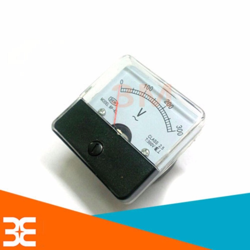 Bảng giá Mua Đồng hồ đo điện áp xoay chiều BEW 0-300V 5x5x3,5Cm