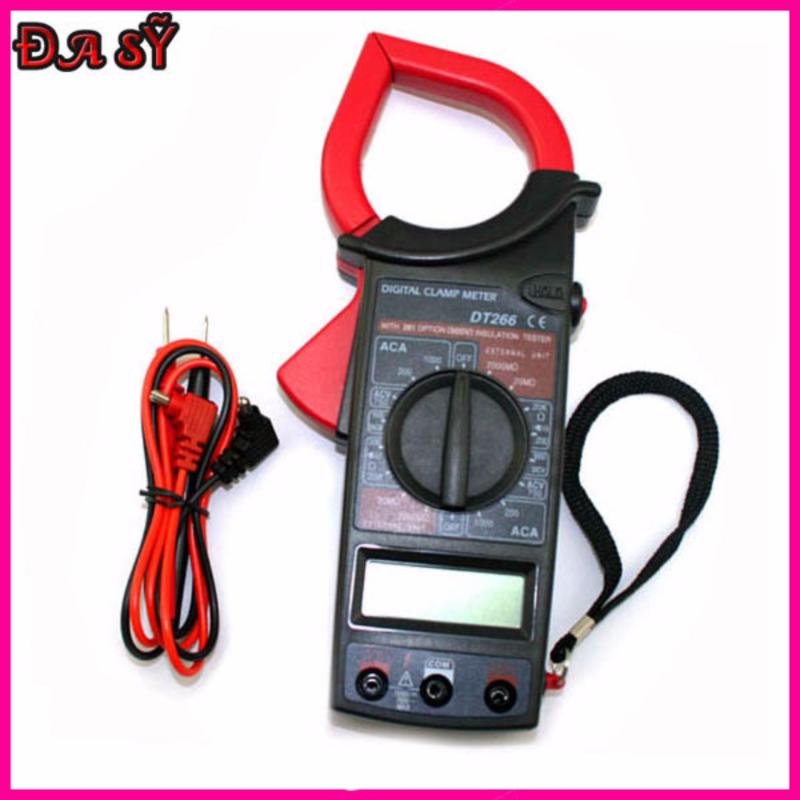 Bảng giá Đồng hồ đo điện đa năng, kìm kẹp đa năng DT266 màn hình digital Universal Band Beep