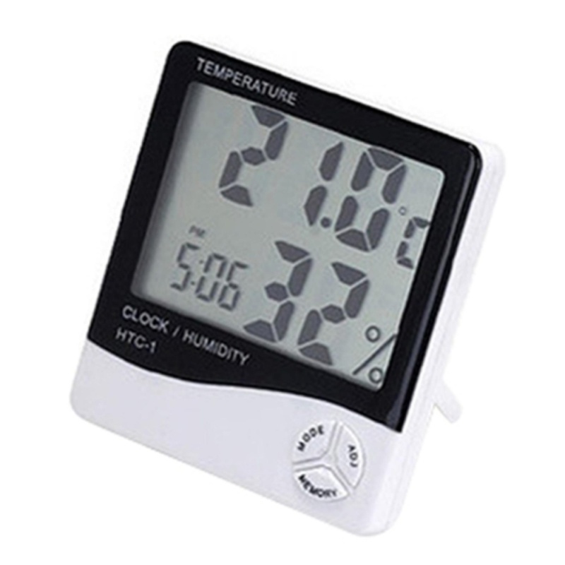 Đồng hồ đo nhiệt độ và độ ẩm HTC  TI361 (không dây)  tặng khăn lau đa năng K 275