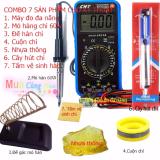 Đồng hồ đo vạn năng cao cấp chy dt9205a + 6 món dụng cụ kỹ thuật
