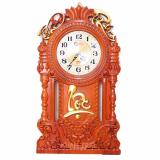 Đồng hồ gỗ treo tường Tâm - Phúc - Lộc