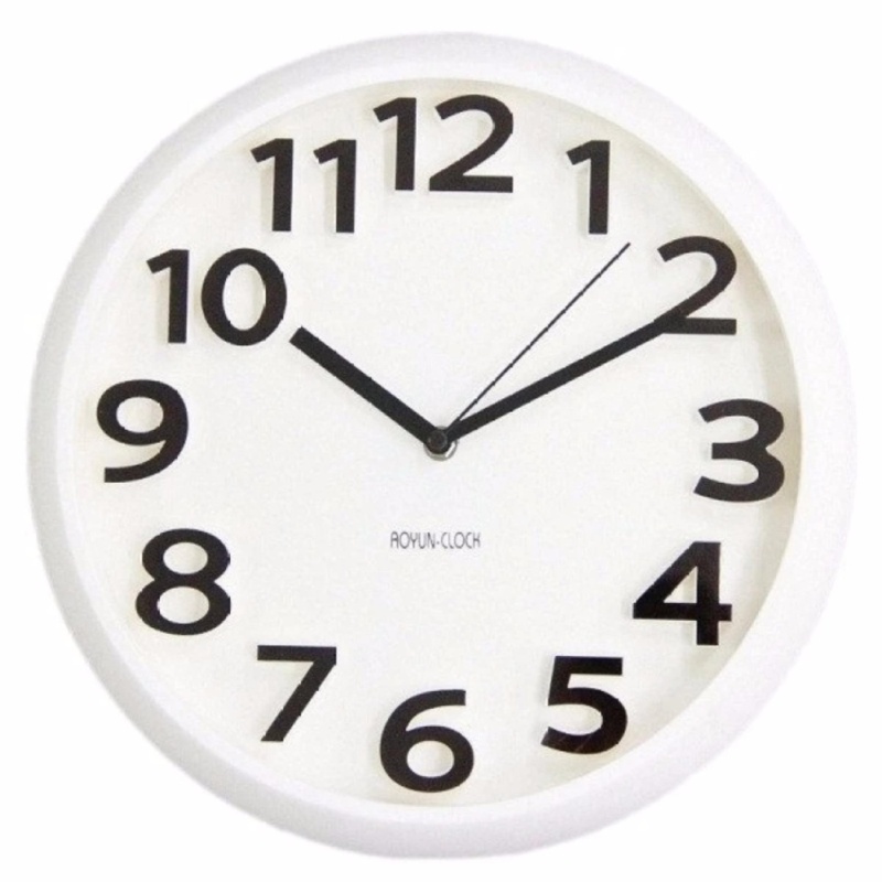 Nơi bán Đồng hồ treo tường kim trôi Aoyun Clock (Trắng)RCB160