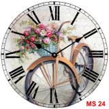 Đồng hồ treo tường phong cách cổ MS 24
