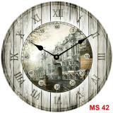 [HCM]Đồng hồ treo tường phong cách cổ MS 42