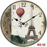 Đồng hồ treo tường phong cách cổ MS 66