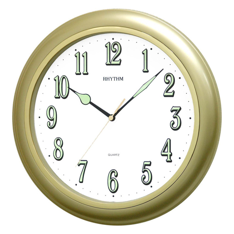 Nơi bán Đồng hồ treo tường Rhythm CMG728NR18 Value Added Wall Clocks (Vàng)