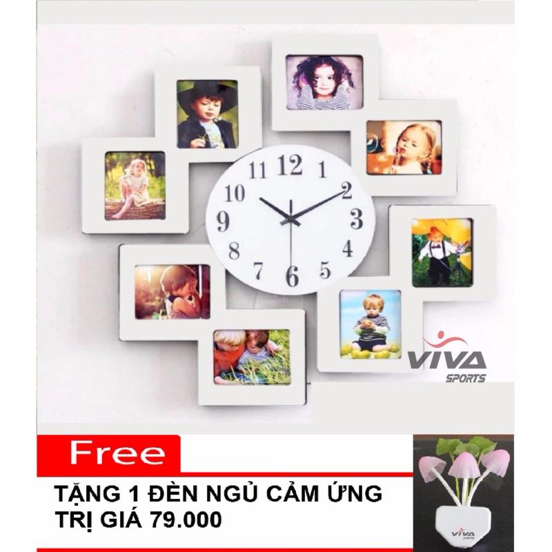Đồng hồ treo tường trang trí JT8011C (Trắng) bán chạy