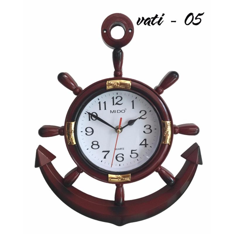 Nơi bán Đồng hồ treo tường Vati đẳng cấp – sang trọng f02 (nâu)