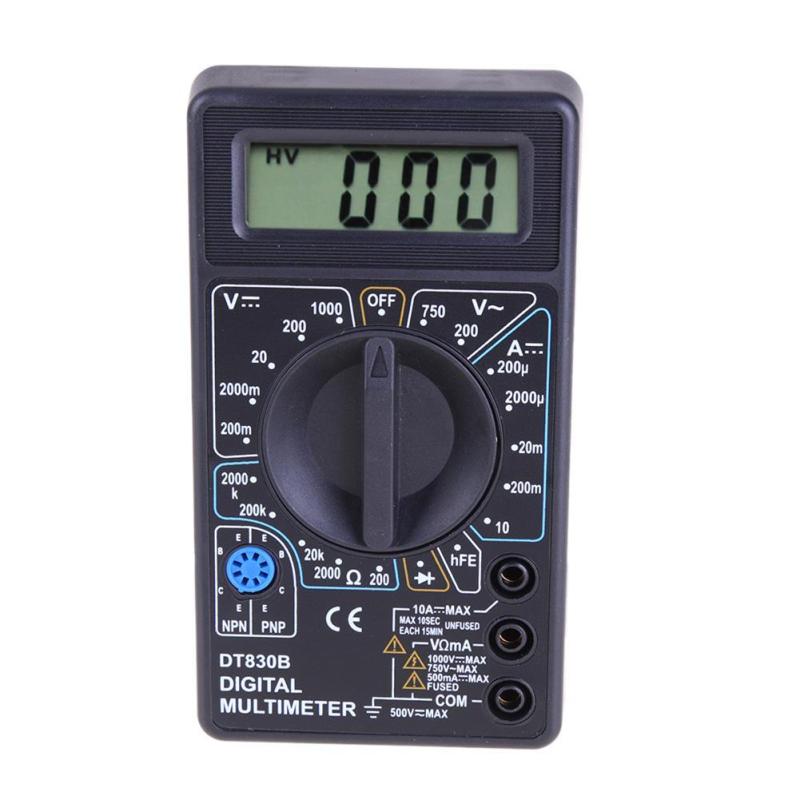 Bảng giá Mua DT-830B LCD Digital Multimeter AC/DC 750/1000V Amp Volt Ohm Tester Meter(Black) - intl