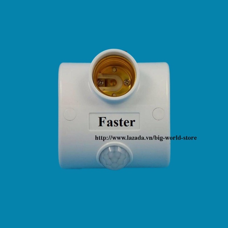 Bảng giá Mua Đui đèn cảm ứng mắt thần Faster (Trắng)