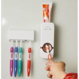 Bộ nhả kem đánh răng tự động Touchme kèm kệ để bàn chải - Tiện lợi, sang trọng (PT12)