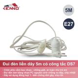 Đuôi đèn liền dây có công tắc DS7 5m
