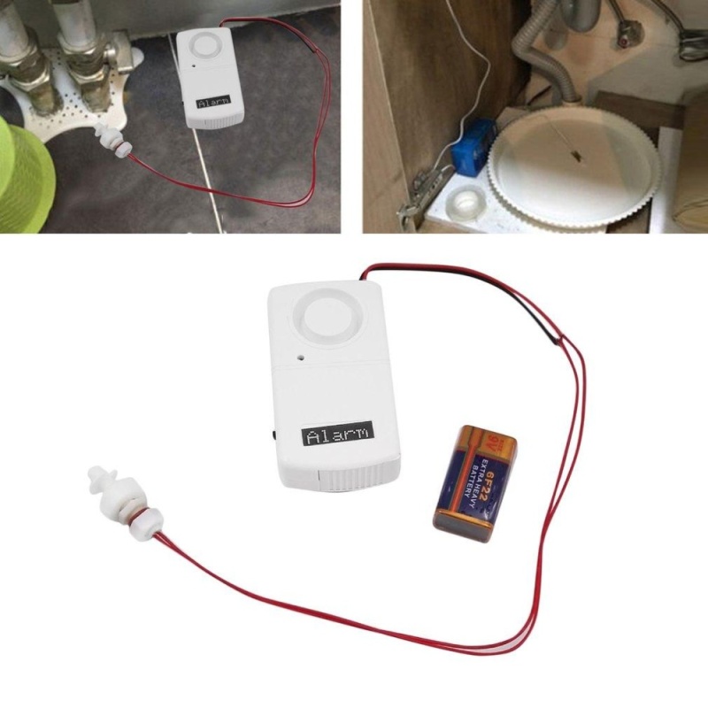Bảng giá Mua Float Ball Leakage Alarm Home Security Water Leakage Protection Water Level - intl