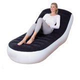 Ghế đệm hơi tựa lưng siêu bền PVC ép Flocked