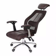 Ghế văn phòng thư giãn ngả lưng hc20303 nâu - hàng nhập khẩu