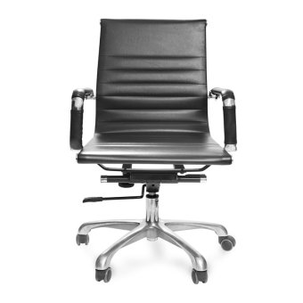 Ghế văn phòng PVC lưng trung chân xoay ATWORK MC20131-U1  