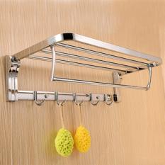Giá để đồ kết hợp treo khăn inox Zento HA4646