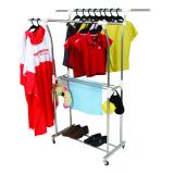 Prota Giàn phơi inox 304 cao cấp cách điệu, kèm phơi khăn GD-103 - Giàn phơi quần áo, giá phơi quần áo, sào phơi đồ lắp ráp