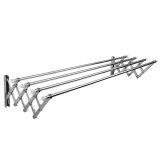 Prota Giàn phơi xếp ống 19 thông minh inox 201 cao cấp dài 1.2m PT-908 - Giàn phơi quần áo, giá phơi quần áo, sào phơi đồ gắn tường, có thể xếp gọn