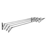 Prota Giàn phơi xếp ống 19mm inox 201 thông minh cao cấp loại 1.5 mét PT-909 - Giàn phơi quần áo, giá phơi quần áo, sào phơi đồ gắn tường, có thể xếp gọn