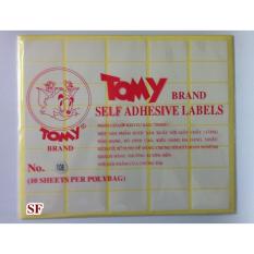 Giấy Tomy Brand Self Adhesive Labels 108.