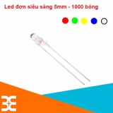 Gói 1000 Bóng Led Siêu Sáng 5mm - Xanh Dương