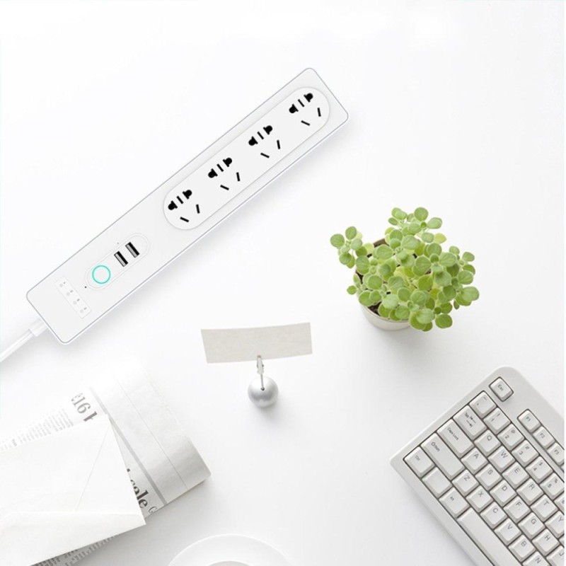 GOOD Wifi Smart APP Remote Separate Control Socket AU Voice Control Timing Switch white - intl