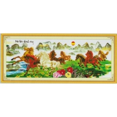 Tranh đính đá Mã đáo H743-NgocThinhShop