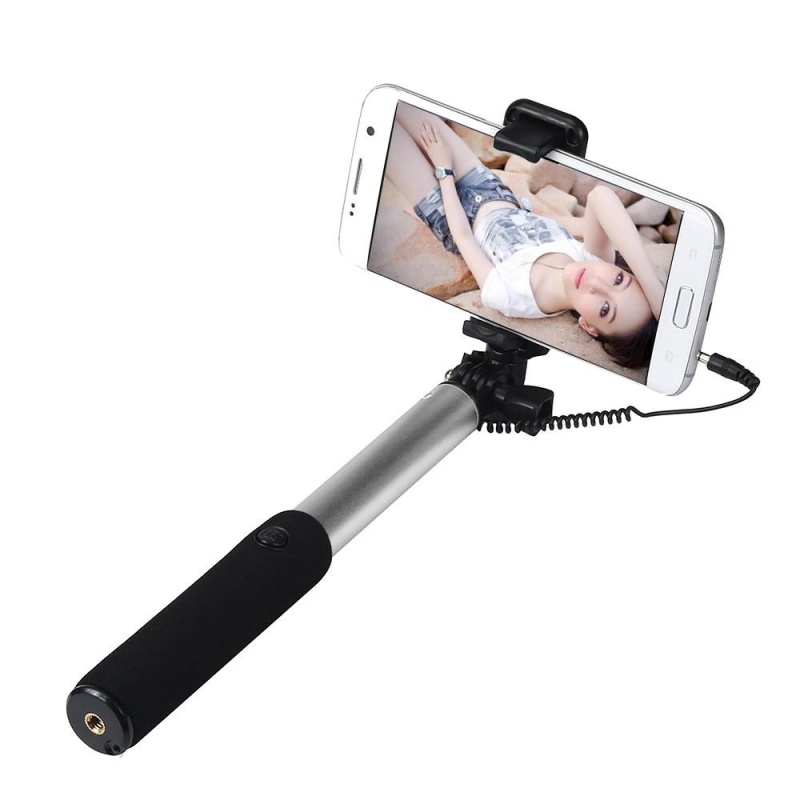 Bảng giá Handheld Extendable Self-Pole Tripod Monopod Stick With a mirror
For Smartphone - intl