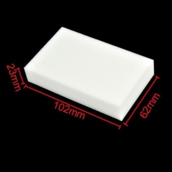 Đánh giá HappyLife Jingle Magic Sponge Eraser Melamine Cleaner10pcs(White) - intl - Giá