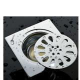 Hố ga thoát sàn inox 10x10cm ancom gl d-01