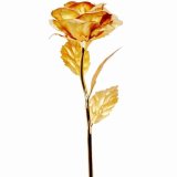 Hoa hồng mạ vàng 24k