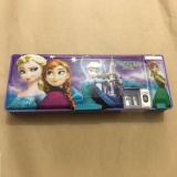 Hộp bút nắp đóng mở bằng nam châm, in hình NỮ HOÀNG BĂNG GIÁ ELSA cho bé gái