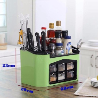 Hộp đựng gia vị và dụng cụ nhà bếp đa năng