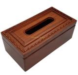 Hộp khăn giấy ăn bằng gỗ hương B9