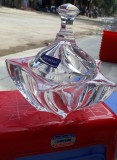 Hũ thủy tinh đựng mứt kẹo 18 cm, trắng